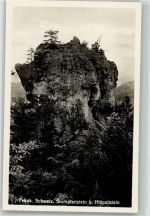 91355 W8551 Hiltpoltstein , Oberfr Foto AK Stumpferlststein