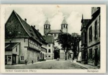 37581 W3353 Bad Gandersheim 1941 Foto AK Marktplatz WK II