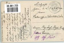 57260 Dieuze Duß 1917 Foto AK Feldpost WK I