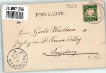 86859 W8939 Igling Foto AK Schloss Gräfl. Maldeghem