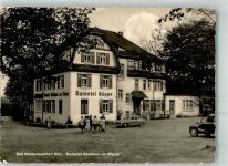 07639 O6532 Bad Klosterlausnitz 1966 Foto AK Hotel Köppe Kurhotel Auto