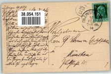 89407 W8880 Dillingen a d Donau 1914 - Kgl. Schloss