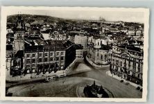 Prag Praha 1942 Foto AK Straßenbahn Altstädter Ring