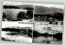 9524 St. Magdalen Foto AK Schwimmbad Magdalenensee