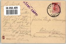 80073 Capri 1925 Foto AK