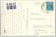99887 O5805 Georgenthal , Thüringerw Gebrauchsspuren Sanatorium Erholungsheim Haus Eichengrund der Friedrich-Schiller-Universität Jena