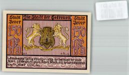 26441 W2942 Jever Notgeldschein 150 Pfennig