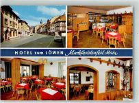 97828 W8772 Marktheidenfeld Foto AK Hotel zum Löwen