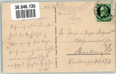 83080 W8203 Brünnsteinhaus 1918 Foto AK Hüttenstempel