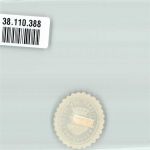 86150 W8900 Augsburg , Bay Siegelmarke Magistrat der Stadt