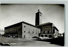 7511 Enschede Foto AK Rathaus Auto