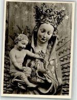 Danzig Gdansk 1962 Foto AK Denkmal Die schöne Maria Marienkirche