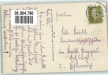 83435 W8230 Bad Reichenhall Foto AK Rathaus Wittelsbacher Platz Wappen