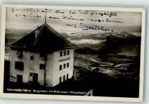 9520 Annenheim 1931 Foto AK Kanzelhöhe Bergstation