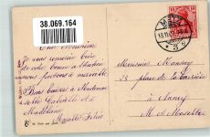 57000 Metz 1907 Foto AK Casino d. 4. bayr.Inf. Regiment und Generalkommando