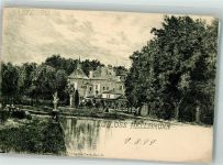 Hellbrunn Schloss Radierung Schloss