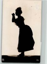 Schattenbild Frau Nr. 637/5 NPG 1917