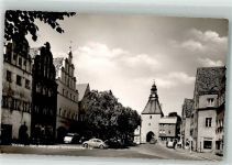 92637 W8480 Weiden , Oberpf Foto AK Vohenstraßer Tor VW Käfer