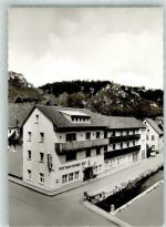 91278 W8573 Pottenstein , Oberfr Foto AK Gasthaus Pottensteiner Hof