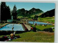 6344 Kössen Foto AK Schwimmbad