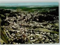 56457 W5438 Westerburg , Westerw Foto AK Fliegeraufnahme des Ortes