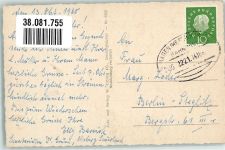 59939 W5787 Olsberg 1960 Foto AK Bahnpost Hagen/Westf. -Kassel Zug 2221
