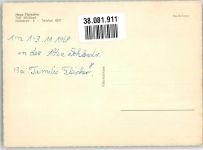 75323 W7547 Bad Wildbad im Schwarzwald 1968 Foto AK Pension Fleischer