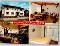 34576 W3588 Wabern , Hess Foto AK Gasthaus zur Krone