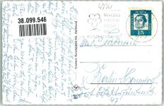59227 W4730 Ahlen , Westf 1965 Foto AK Kaserne Bahnhof Sparkasse Oststrasse
