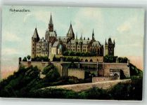 72379 W7450 Hohenzollern , Burg Foto AK Burg