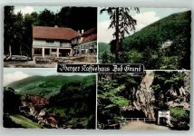 37539 W3362 Bad Grund , Harz Foto AK Gasthaus Iberger Kaffehaus