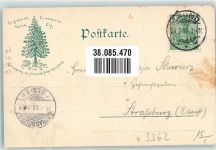 37539 W3362 Bad Grund , Harz 1901 Foto AK