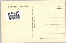98559 O6054 Gehlberg Foto AK