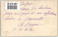 Neujahr Kind Hund Welpen Mistelzweige M.M. Vienne Nr. 774 M. Munk Wien 1913 Künstlerkarte