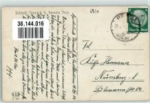 07407 O6821 Remda Gebrauchsspuren Schloss tännich