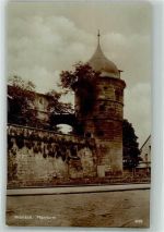 96317 W8640 Kronach , Oberfr Foto AK Pfarrturm