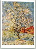 Blühender Pfirsichbaum Wiechmann Bildkarten Nr. 2142 Van Gogh, V. Künstlerkarte