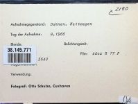 27472 W2190 Duhnen FOTO KEINE AK Foto montiert auf Karton Wattwagen Fotograf Otto Schulze