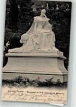 Territet Denkmal der Kaiserin Kaiserin Elisabeth / Sissi 1904