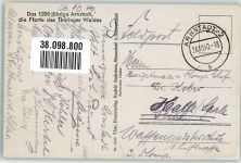 99310 O5210 Arnstadt 1940 Foto AK Feldpost WK II Schlossgarten
