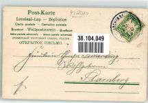 Kornblumen M.S.i.B. Serie 165 Spruch 1903 Prägedruck