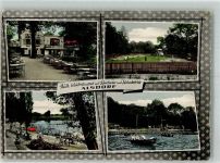 52477 W5110 Alsdorf , Rheinl Foto AK Gasthaus Schwimmbad