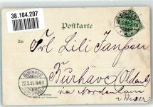 Kinder tanzen Pfingsten 1899 Gebrauchsspuren