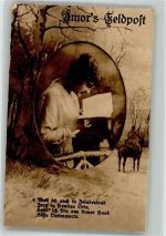 Amor`s Feldpost Frau Soldatenliebe WK I 1918