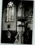 89518 W7920 Heidenheim an der Brenz Foto AK Predigtkanzel in der Pauluskirche
