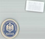 02625 O8600 Bautzen Siegelmarke Kaiserl.Deutsches Postamt Wappen