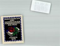 O7000 Leipzig Bücherreien und Sammelswesen Sondergruppe die Frau 1914 Vignette Vignette
