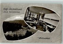53940 W5374 Hellenthal , Eifel Foto AK Cafe Gasthaus Zur Olef-Talsperre