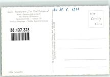 53940 W5374 Hellenthal , Eifel Foto AK Cafe Gasthaus Zur Olef-Talsperre