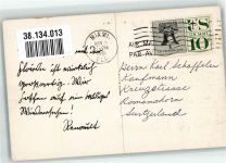 Cabrio Roadster Renault Floride unter Palmen Oldtimer Foto AK